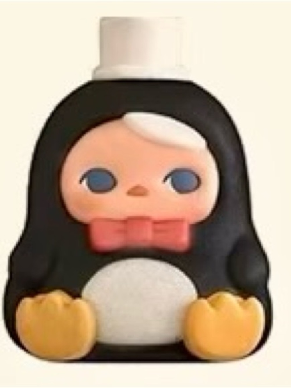 POP MART PUCKY Penguin Animal Beanie Series Plush Figurine – Box & Card